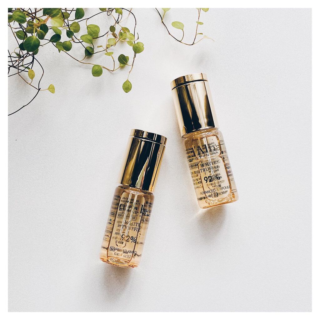 ホワイトトリュフ92アドバンスドアンプル/ダルバ/美容液を使ったクチコミ(7枚目)