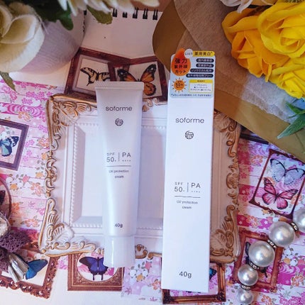 紫外線対策ミルク/soforme/日焼け止めミルクを使ったクチコミ(1枚目)
