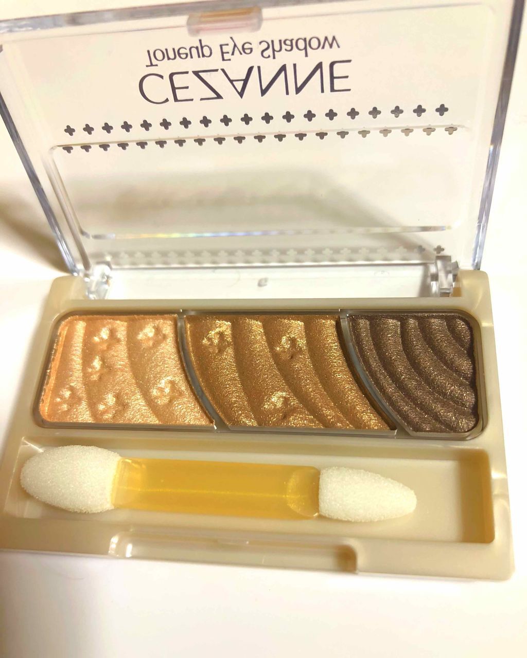 トーンアップアイシャドウ/CEZANNE/アイシャドウパレットを使ったクチコミ(1枚目)