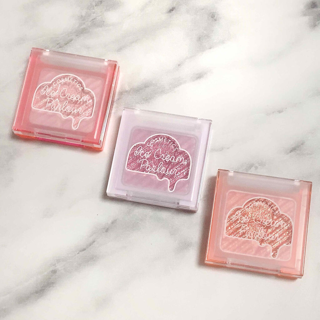 アイシャドウ アップルベリー/アイスクリームパーラー コスメティクス/単色アイシャドウを使ったクチコミ（1枚目）