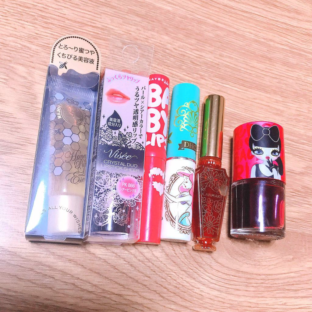 リップティントジャム/キャンメイク/リップグロスを使ったクチコミ(1枚目)
