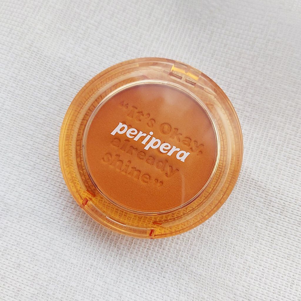 ピュア ブラッシュド サンシャイン チーク/PERIPERA/パウダーチークを使ったクチコミ(2枚目)