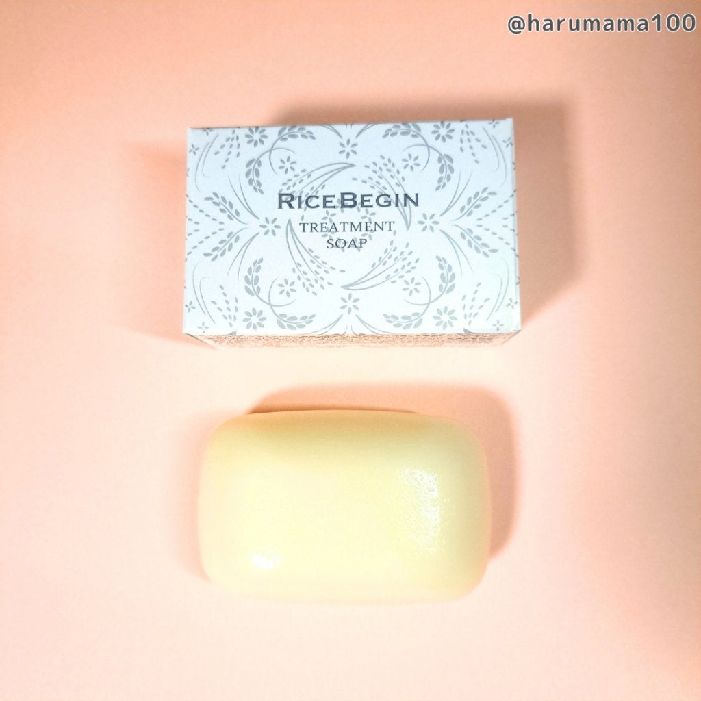 トリートメントソープ/ライスビギン/洗顔石鹸を使ったクチコミ(5枚目)