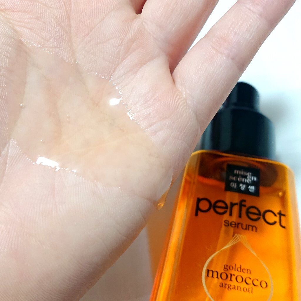 パーフェクト セラム オリジナル/miseenscene/ヘアオイルを使ったクチコミ(2枚目)