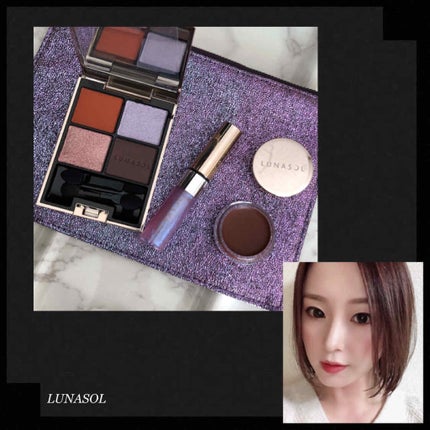 ホリデーフェイバリット2019/LUNASOL/メイクアップキットを使ったクチコミ(1枚目)