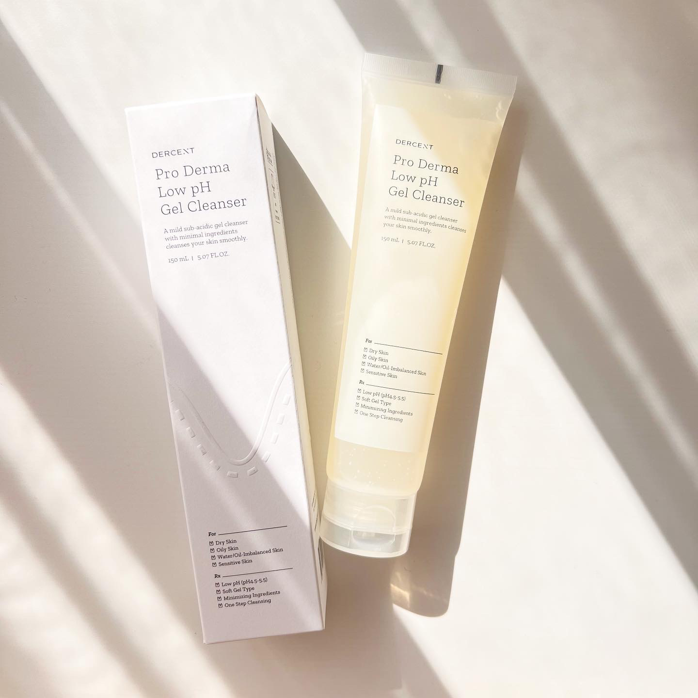 プロダーマ弱酸性ジェルクレンザー/DERCENT/洗顔フォームを使ったクチコミ（1枚目）