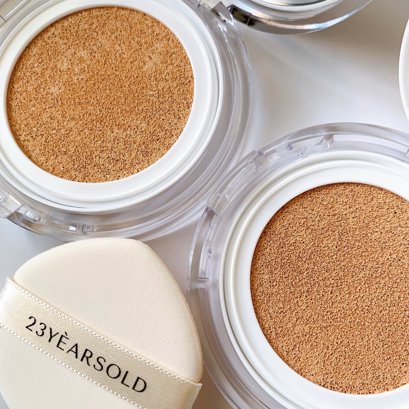 ハートリーフシーンカバークッション/23years old/クッションファンデーションを使ったクチコミ(2枚目)