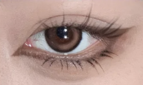 下まつげ二股ライナー #TT06 偽りブラウン