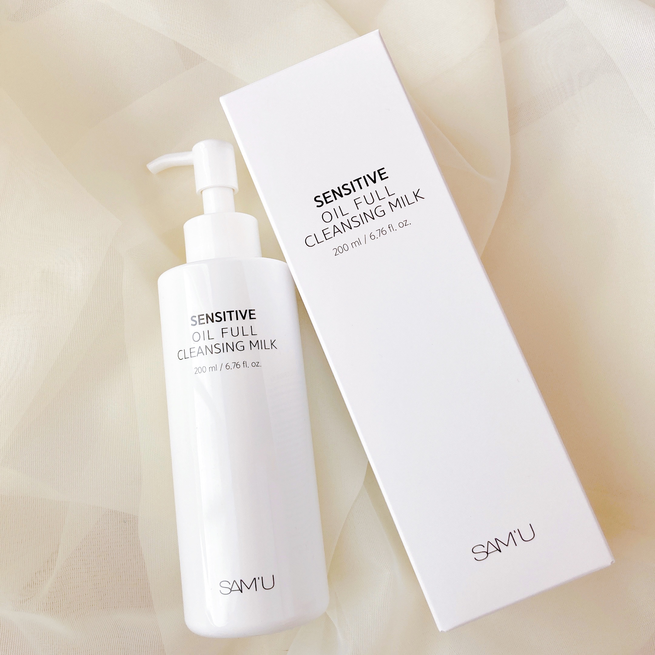 センシティブオイルフルクレンジングミルク/SAM'U/ミルククレンジングを使ったクチコミ（2枚目）