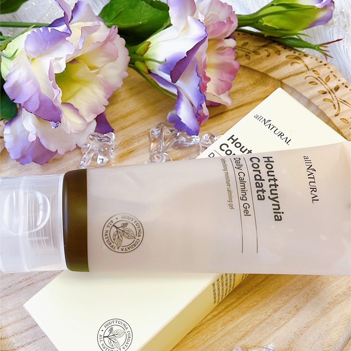 HCデイリーカーミングジェル/allNATURAL/フェイスクリームを使ったクチコミ(4枚目)