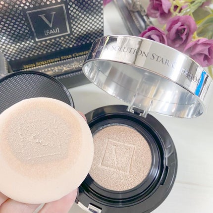 スキンソリューションスタークッション/FAU/クッションファンデーションを使ったクチコミ(5枚目)