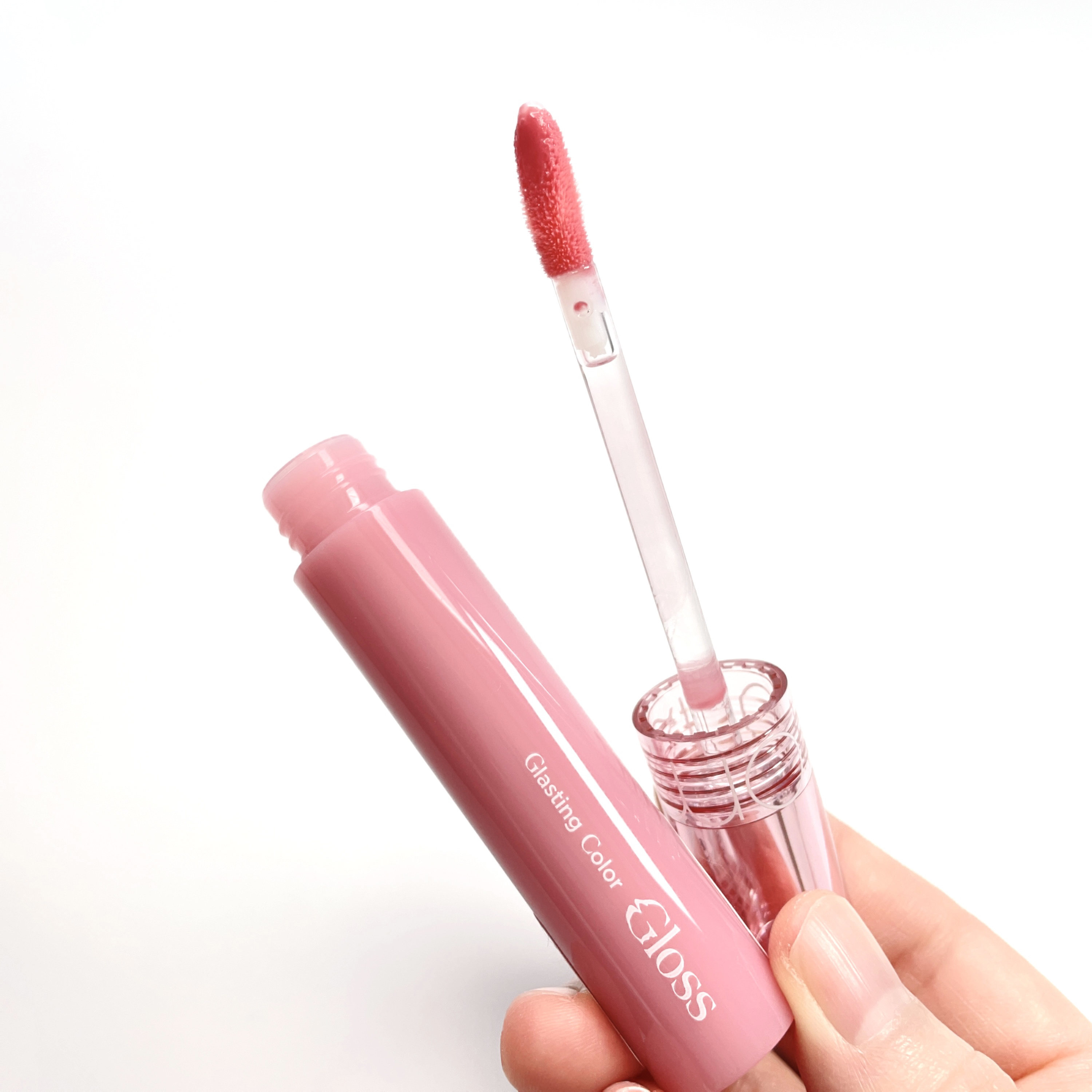 グラスティングカラーグロス/rom&nd/リップグロスを使ったクチコミ（2枚目）