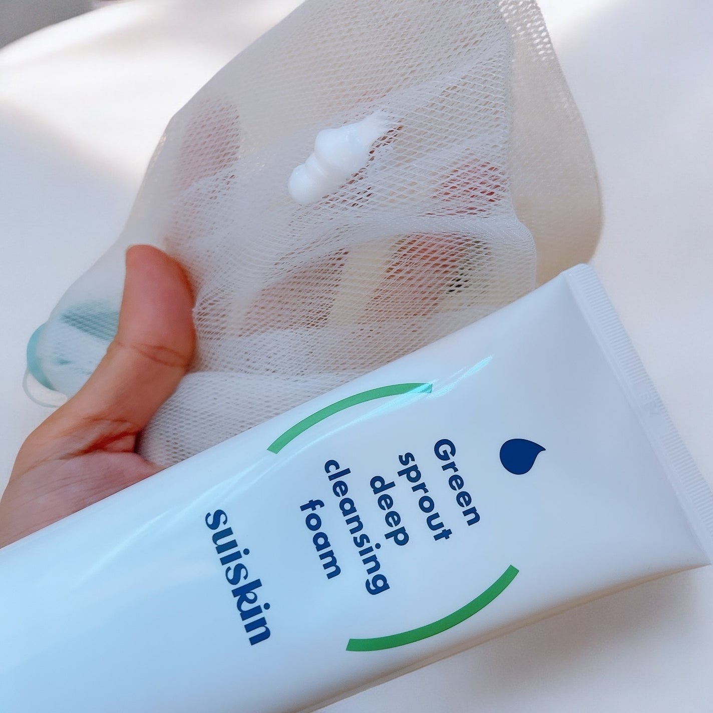 Green sprout deep cleansing foam/suiskin/洗顔フォームを使ったクチコミ(3枚目)