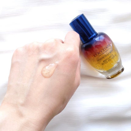 イモーテル オーバーナイトリセットセラム/L'OCCITANE/美容液を使ったクチコミ(3枚目)