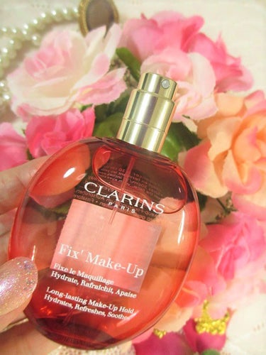 フィックス メイクアップ/CLARINS/ミスト状化粧水を使ったクチコミ（1枚目）