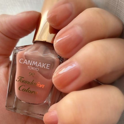 ファンデーションカラーズ/キャンメイク/マニキュアを使ったクチコミ(1枚目)