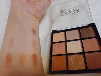 UR GLAM BLOOMING EYE COLOR PALETTE/U R GLAM/アイシャドウパレットを使ったクチコミ(1枚目)