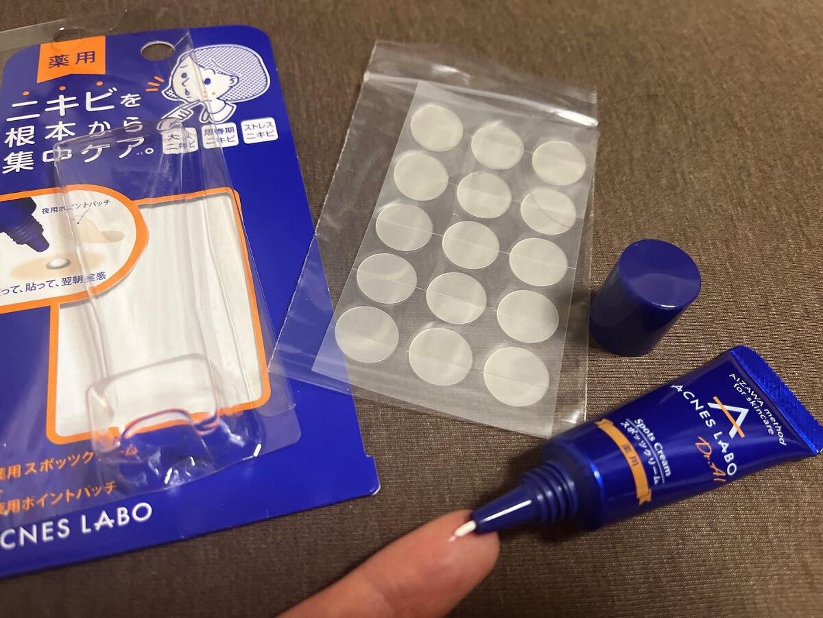 薬用ニキビケア スポッツクリーム/アクネスラボ/フェイスクリームを使ったクチコミ（2枚目）