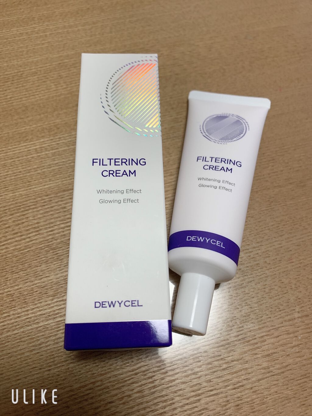 フィルタリングクリーム/DEWYCEL/日焼け止めクリームを使ったクチコミ（1枚目）