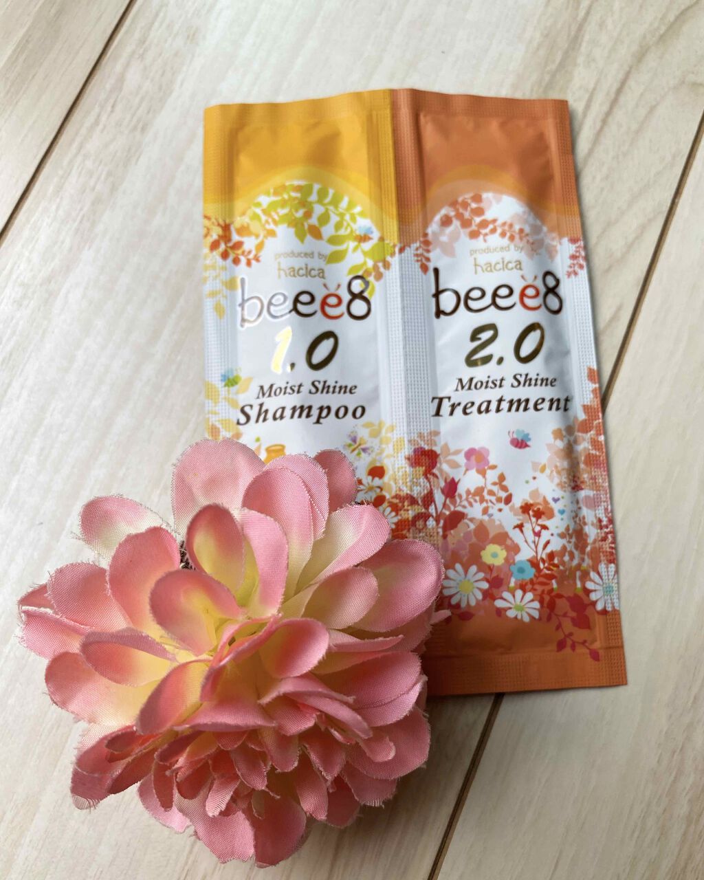 モイストシャイン シャンプー1.0／モイストシャイン トリートメント2.0 ヘアトリートメント/beee8/市販シャンプーを使ったクチコミ（1枚目）