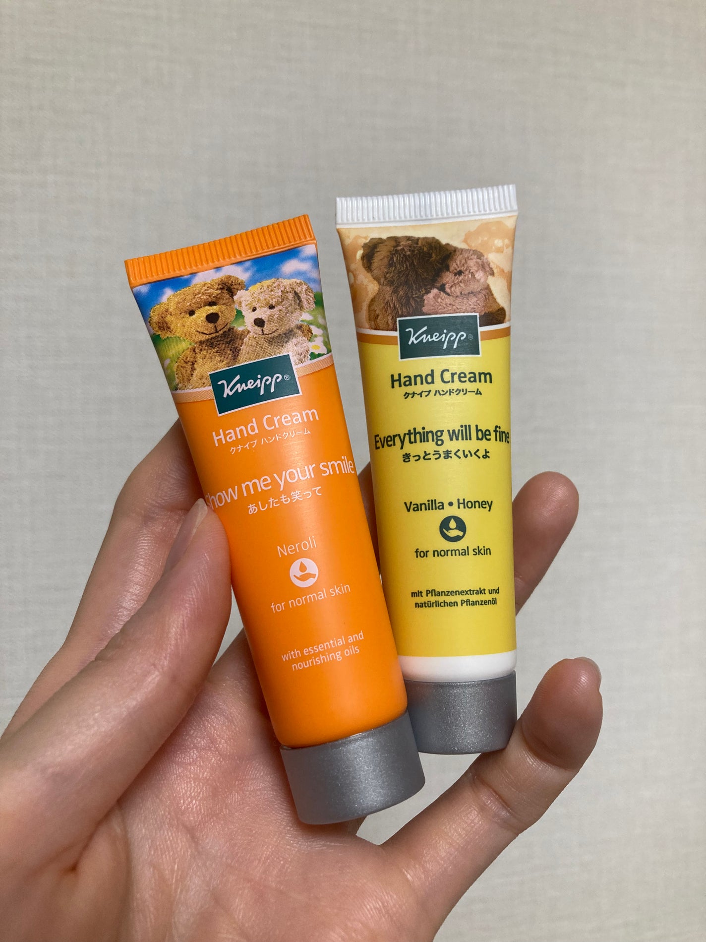 ハンドクリーム バニラ&ハニーの香り/クナイプ/ハンドクリームを使ったクチコミ(3枚目)