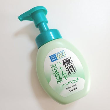 極潤 ハトムギ泡洗顔 160ml（ポンプ）/肌ラボ/泡洗顔を使ったクチコミ（1枚目）