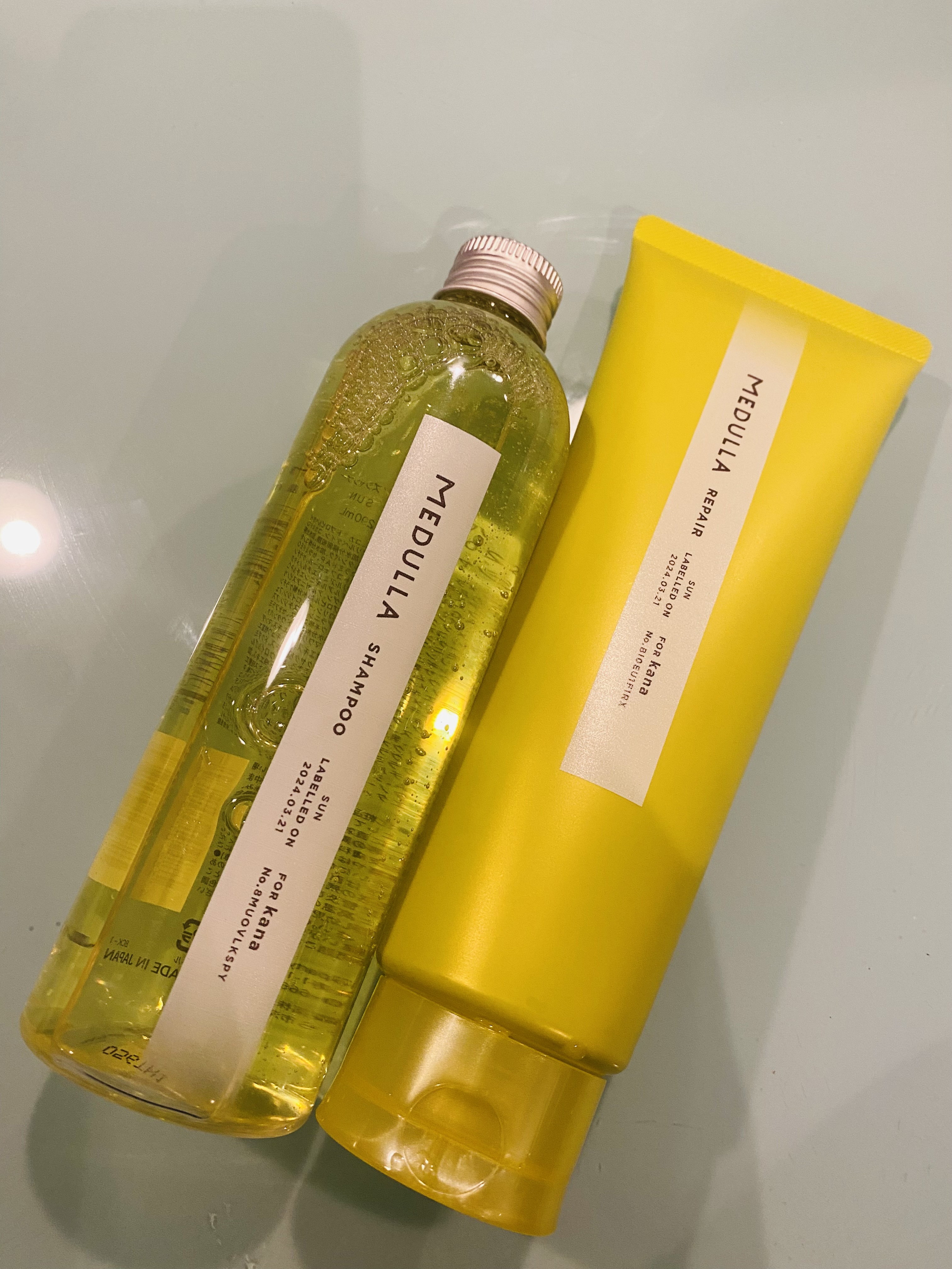 SHAMPOO & REPAIR SUN/MEDULLA/市販シャンプーを使ったクチコミ（1枚目）