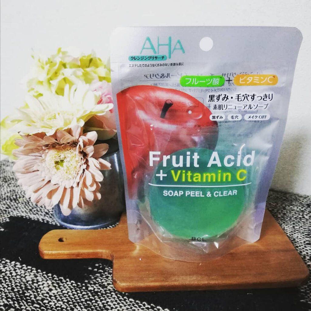 ソープ ピール&クリア/クレンジングリサーチ/洗顔石鹸を使ったクチコミ（1枚目）