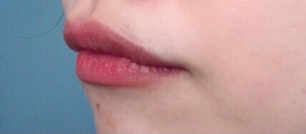 スムースフィットリップスティック/LiKEY BEAUTY/口紅を使ったクチコミ(4枚目)