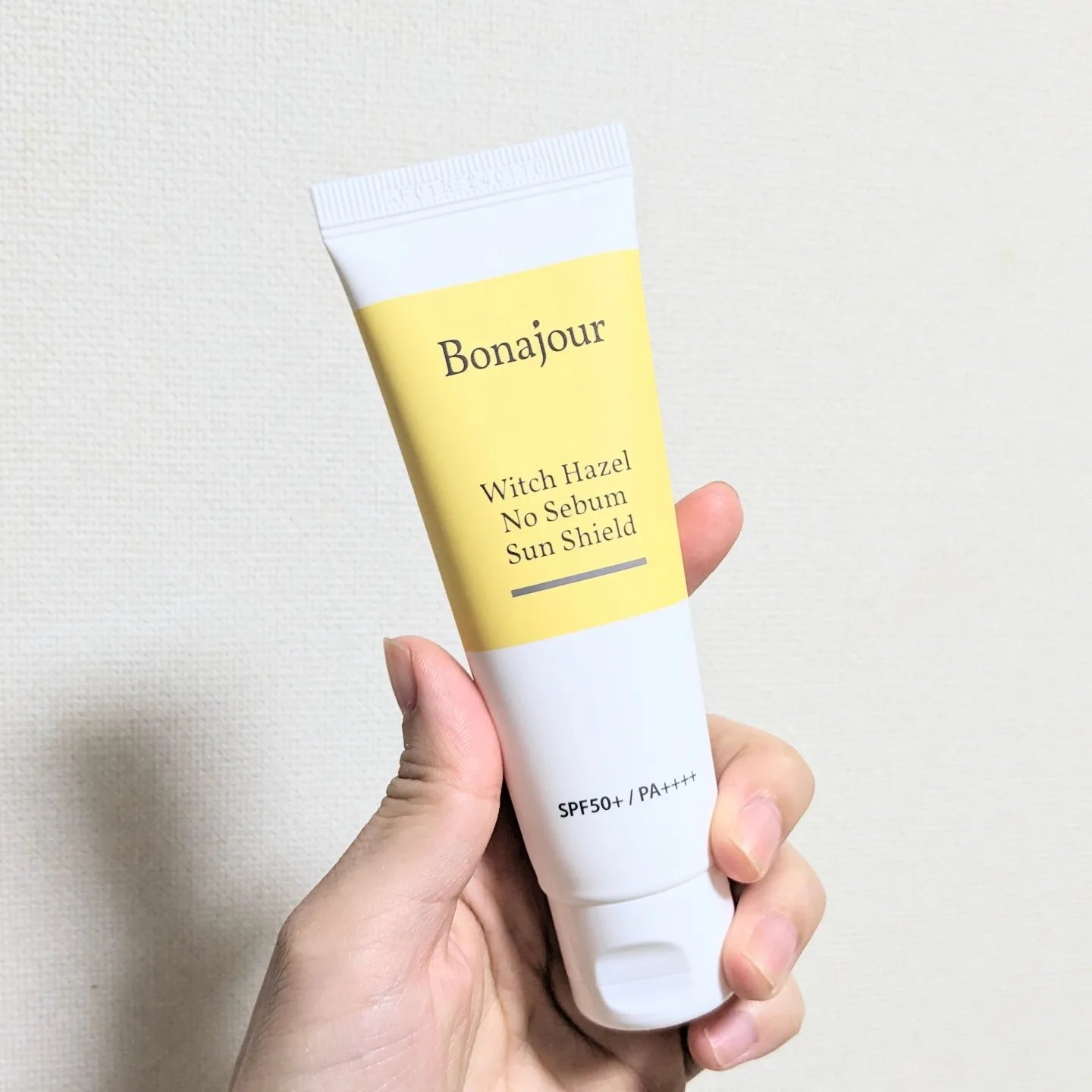 ウィッチハーゼル ノーセバムサンクリーム/Bonajour/日焼け止めクリームを使ったクチコミ（2枚目）
