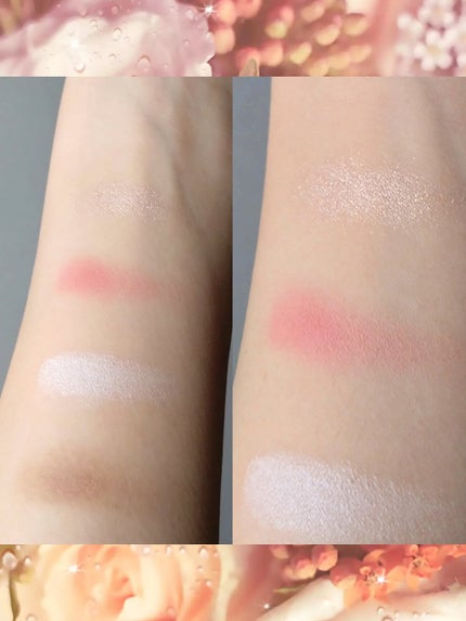 星宿彫刻 4色パレット/花西子/マルチパレットを使ったクチコミ(4枚目)