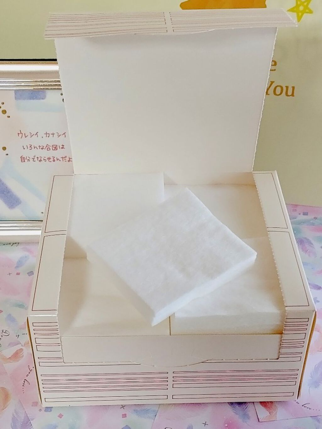 お手入れコットン/SHISEIDO/コットンを使ったクチコミ（2枚目）