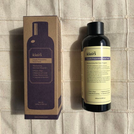 サプルプレパレーションフェイシャルトナー(180ml)/Klairs/化粧水を使ったクチコミ(2枚目)