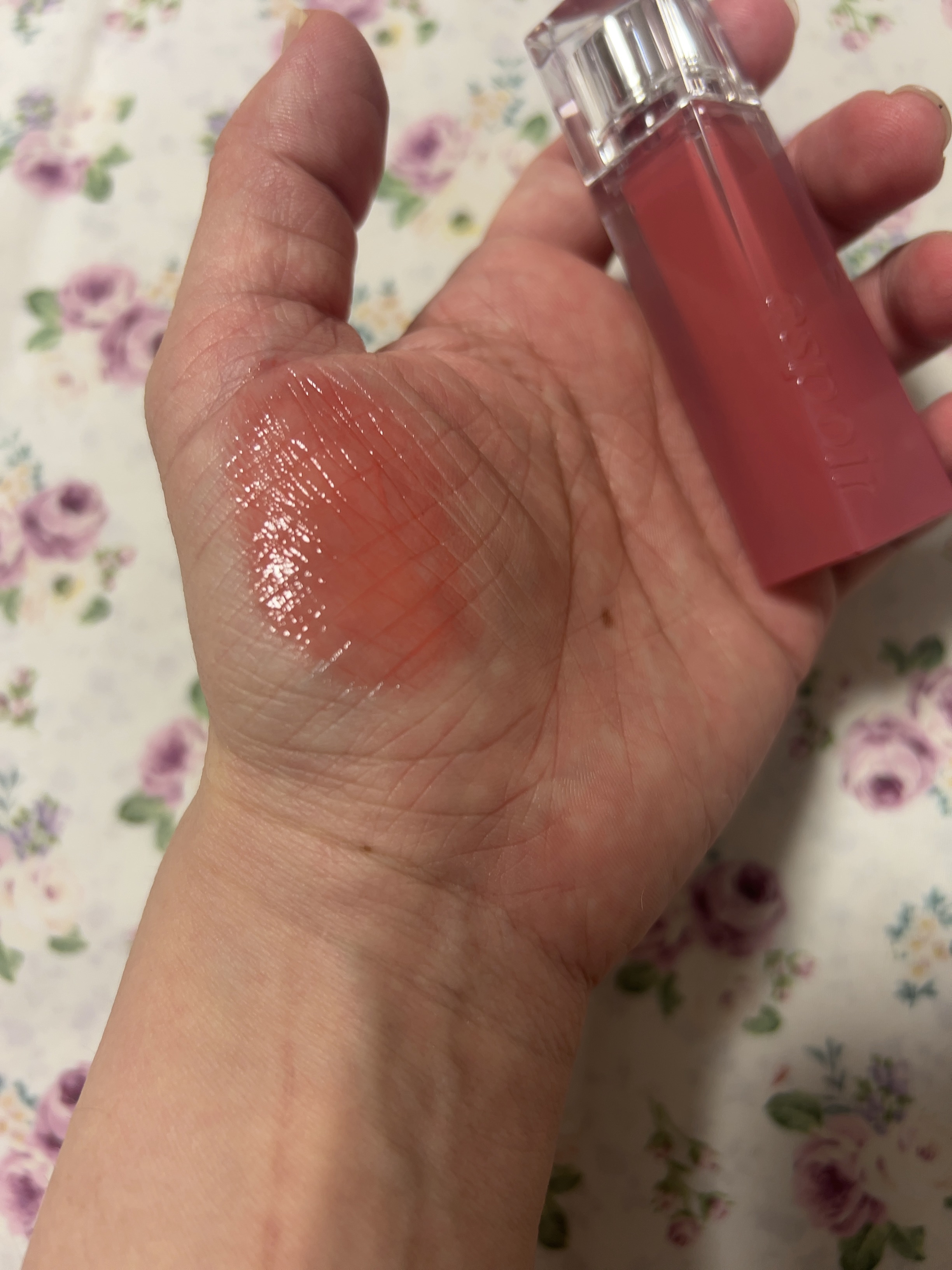 クチュールリップティントグレイズ チリンチリン/espoir/リップティントを使ったクチコミ（2枚目）