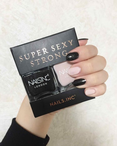 paruna❄️🔮🌌 on LIPS 「NAILSINC🖤SUPERSEXYSTRONG💖ネイルズイン..」（1枚目）