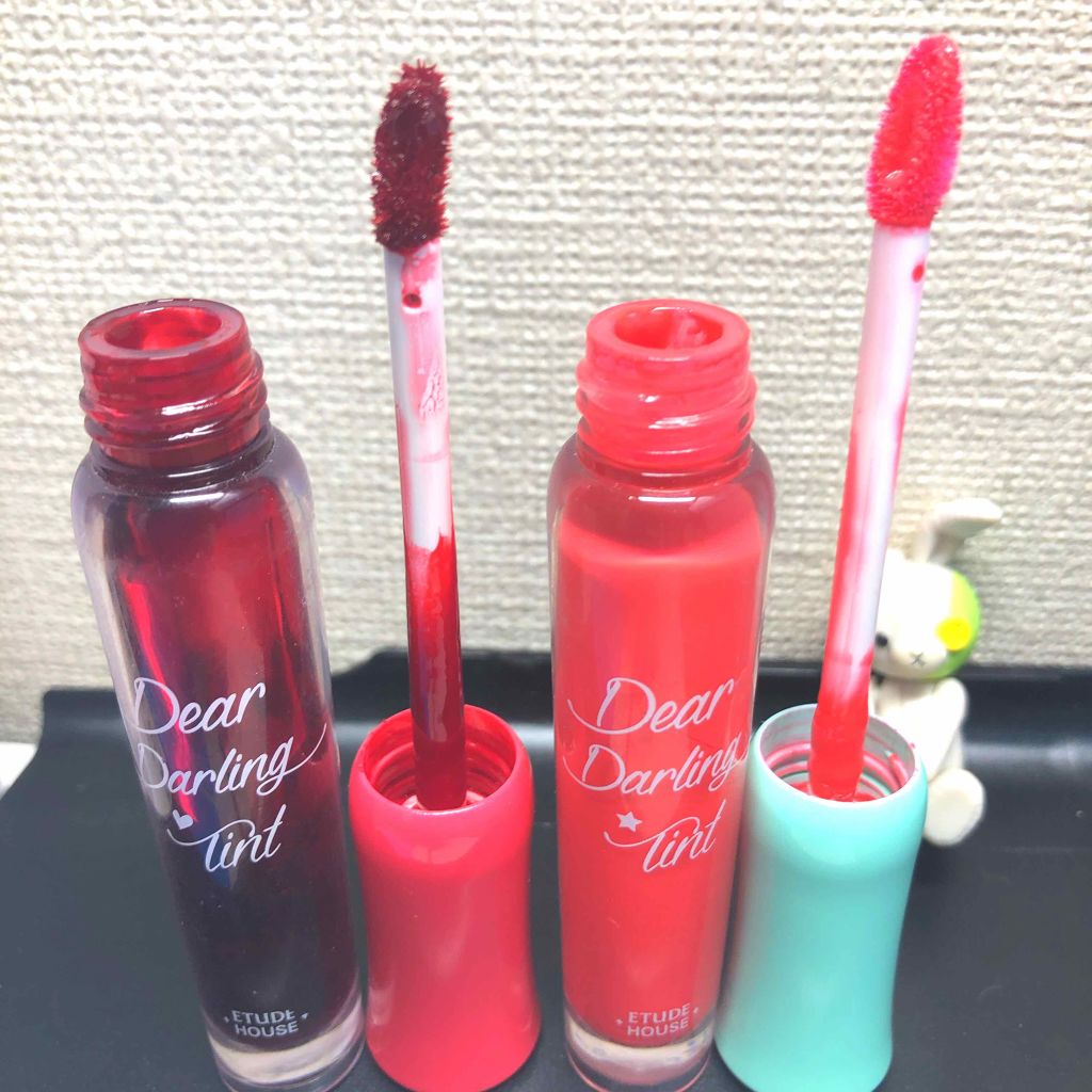 ディアダーリン ウォータージェルティント/ETUDE/リップティントを使ったクチコミ（2枚目）