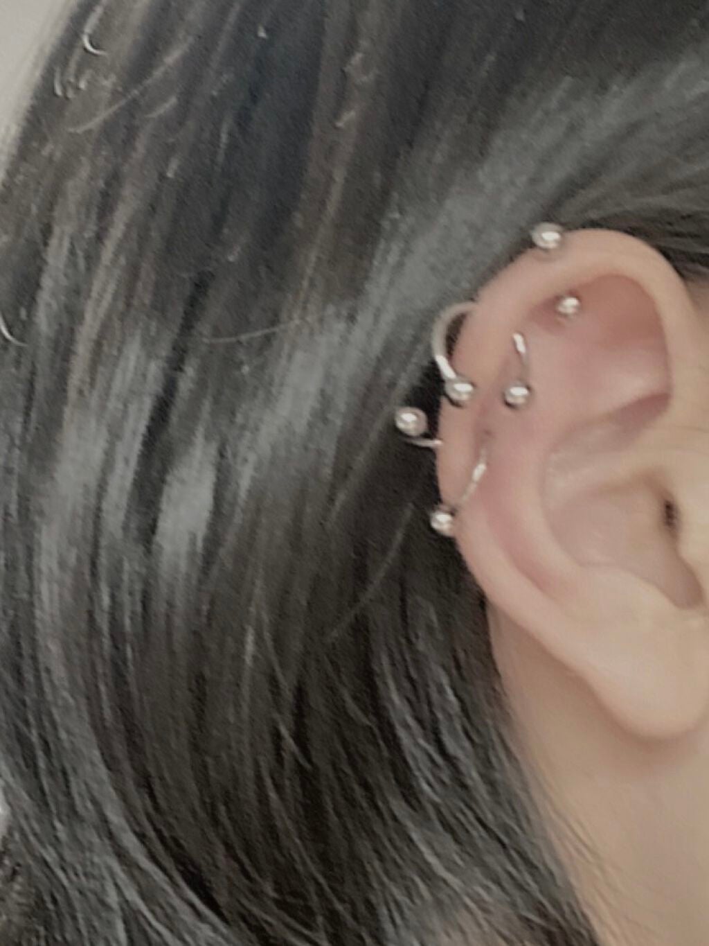 ステンレスデザインバーベル/セリア/その他を使ったクチコミ(6枚目)