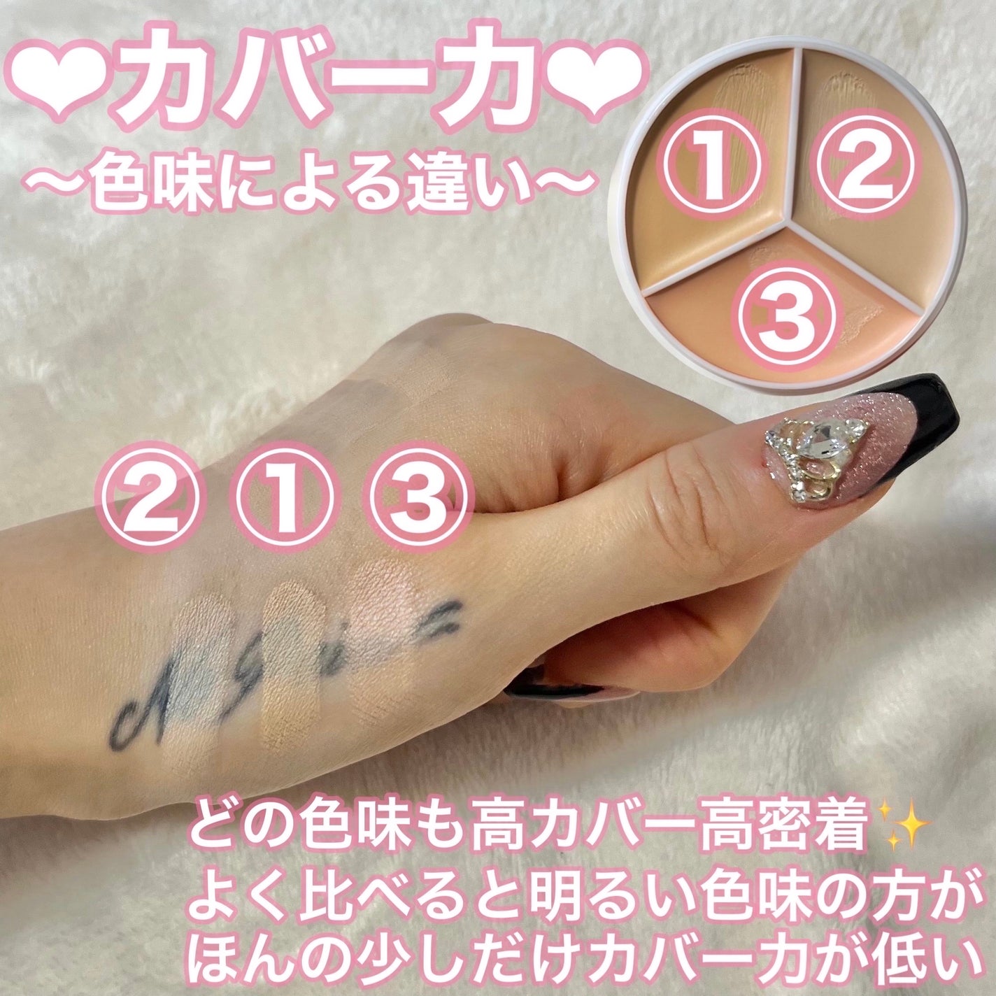 カバーアッププロコンシーラー/TFIT/パレットコンシーラーを使ったクチコミ(4枚目)