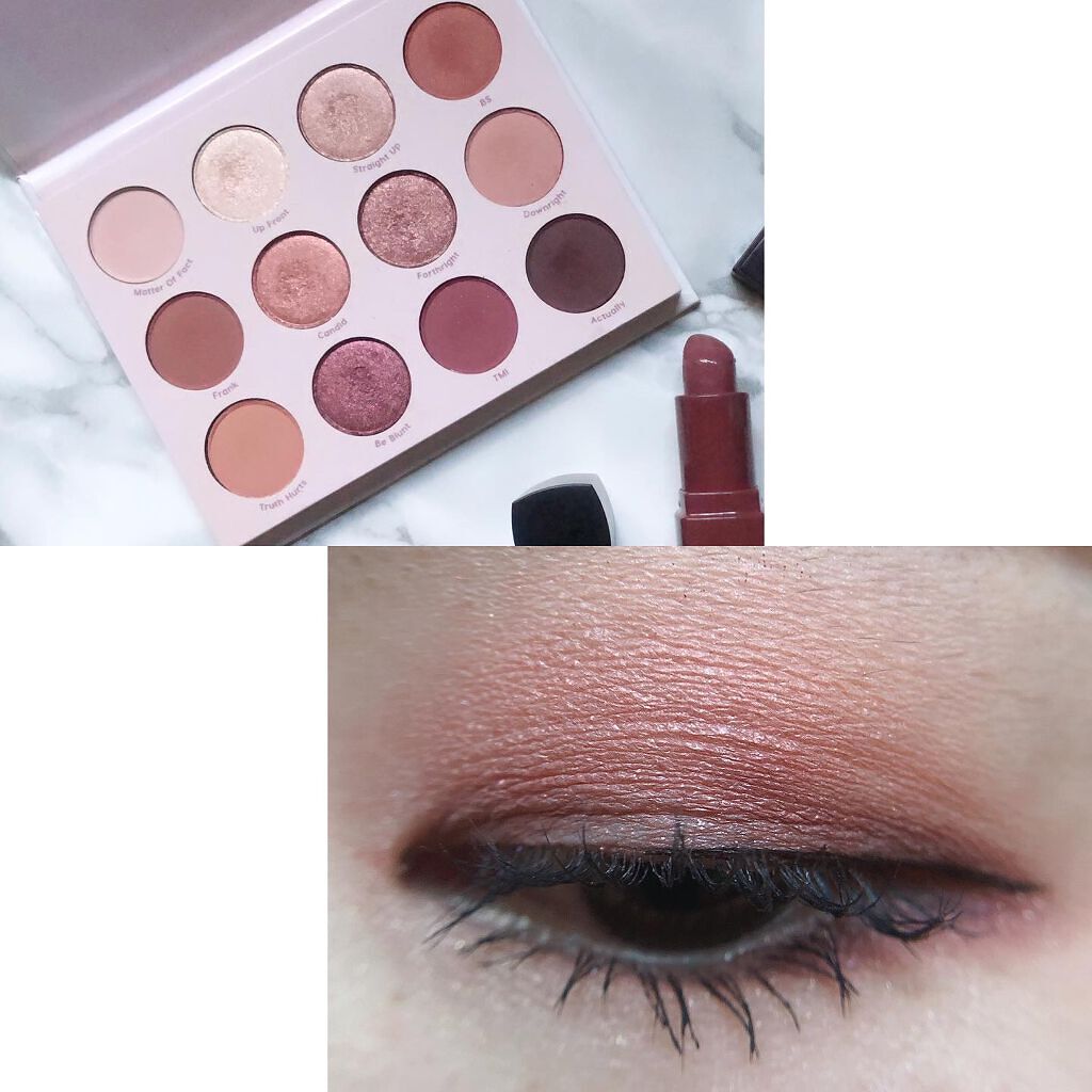 あゆみ on LIPS 「・\#todaysmake/・アイシャドウ☑#Colorpop..」(2枚目)