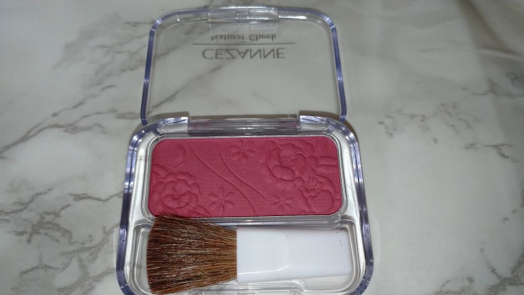 ナチュラル チークN/CEZANNE/パウダーチークを使ったクチコミ(2枚目)