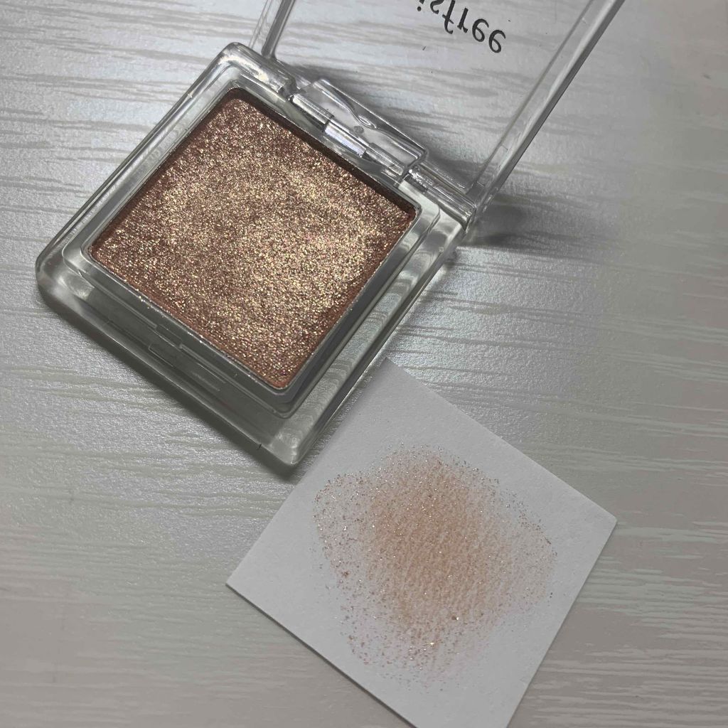 マイアイシャドウ グリッター/innisfree/単色アイシャドウを使ったクチコミ(3枚目)
