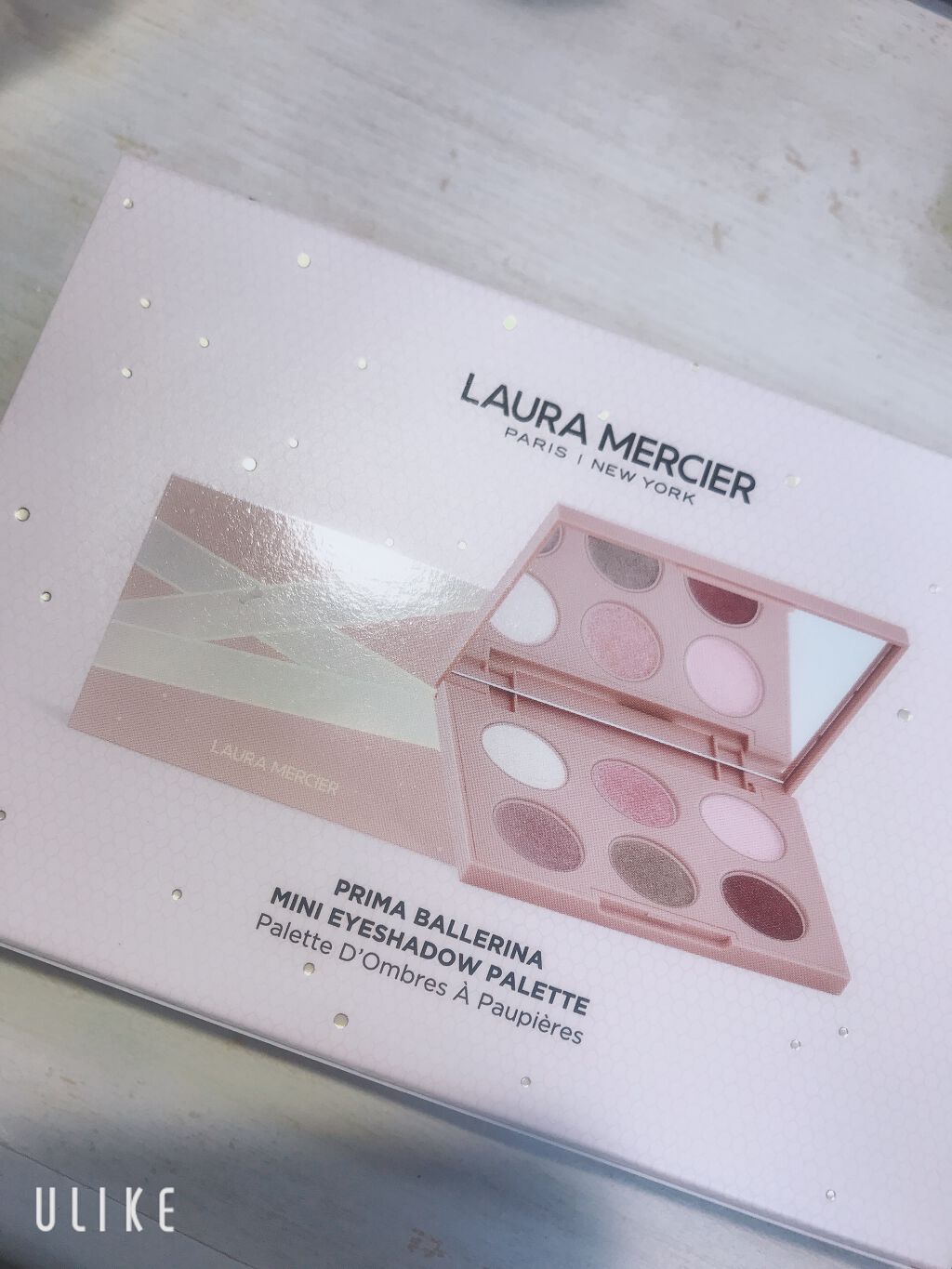 プリマ バレリーナ ミニ アイシャドウ パレット/ローラ メルシエ/アイシャドウパレットを使ったクチコミ(2枚目)