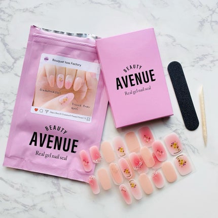 リアルジェルネイルシール/BEAUTY AVENUE/ネイルシールを使ったクチコミ(2枚目)