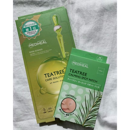 ティーツリーケアソリューション アンプルマスクJEX/MEDIHEAL/シートマスク・パックを使ったクチコミ(1枚目)