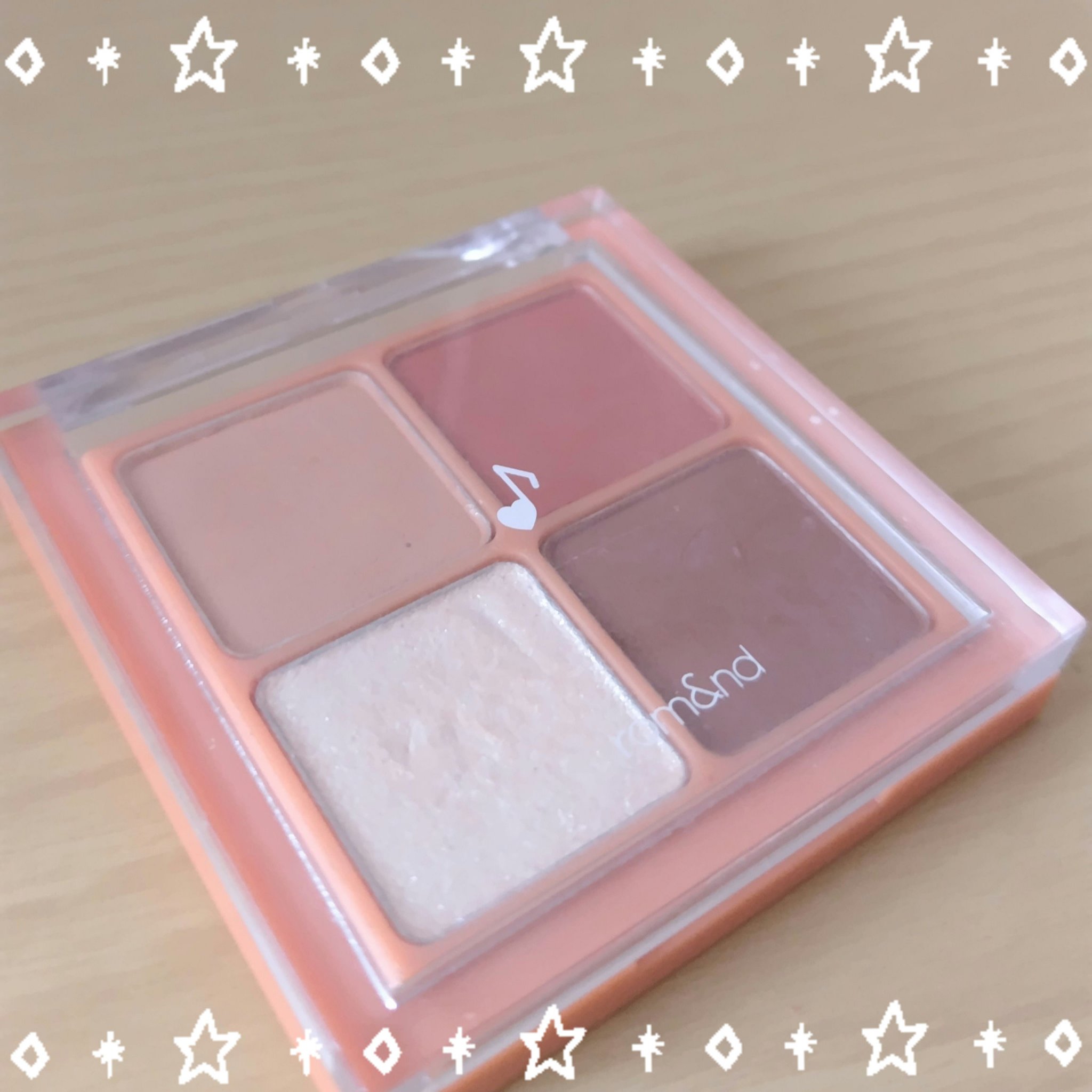 ベターザンアイズ ミュージックシリーズ/rom&nd/アイシャドウパレットを使ったクチコミ（1枚目）