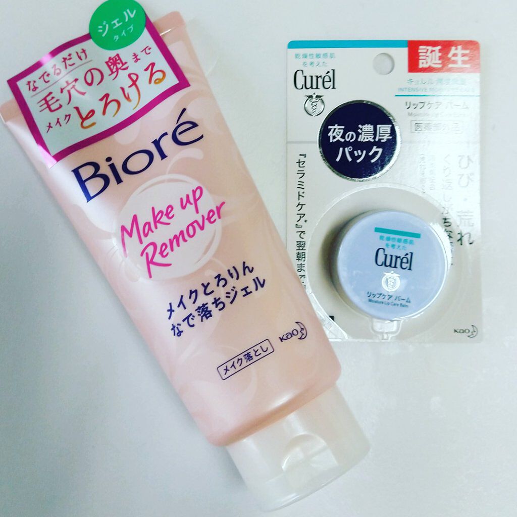 メイクとろりんなで落ちジェル/ビオレ/クレンジングジェルを使ったクチコミ（1枚目）