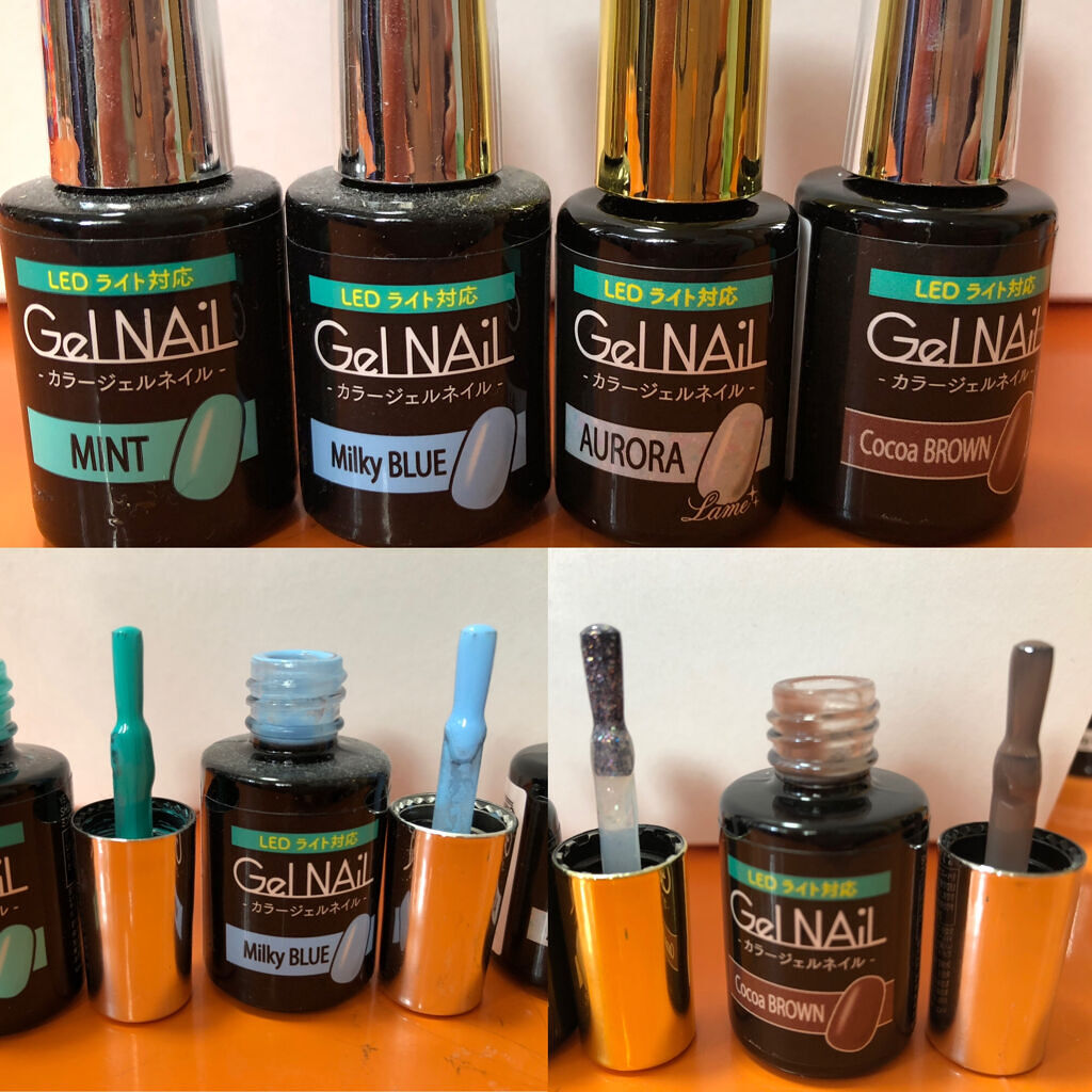 ジェルネイル（ライト対応）/セリア/ジェルネイルを使ったクチコミ（2枚目）