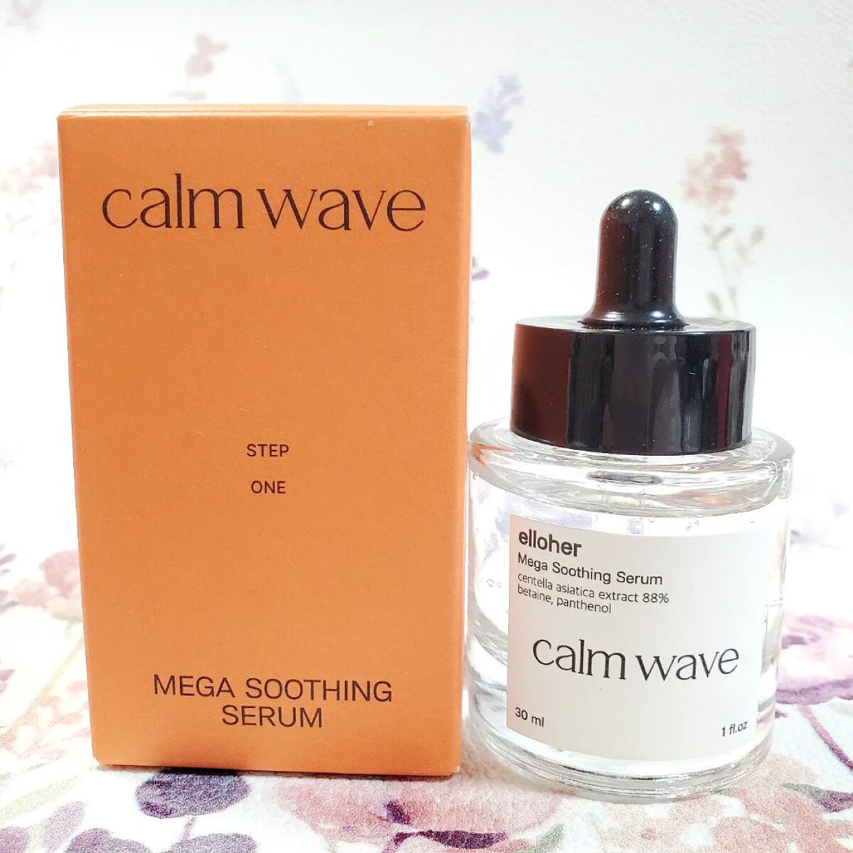 カームウェーブ - Mega Soothing Serum/elloher/美容液を使ったクチコミ（2枚目）