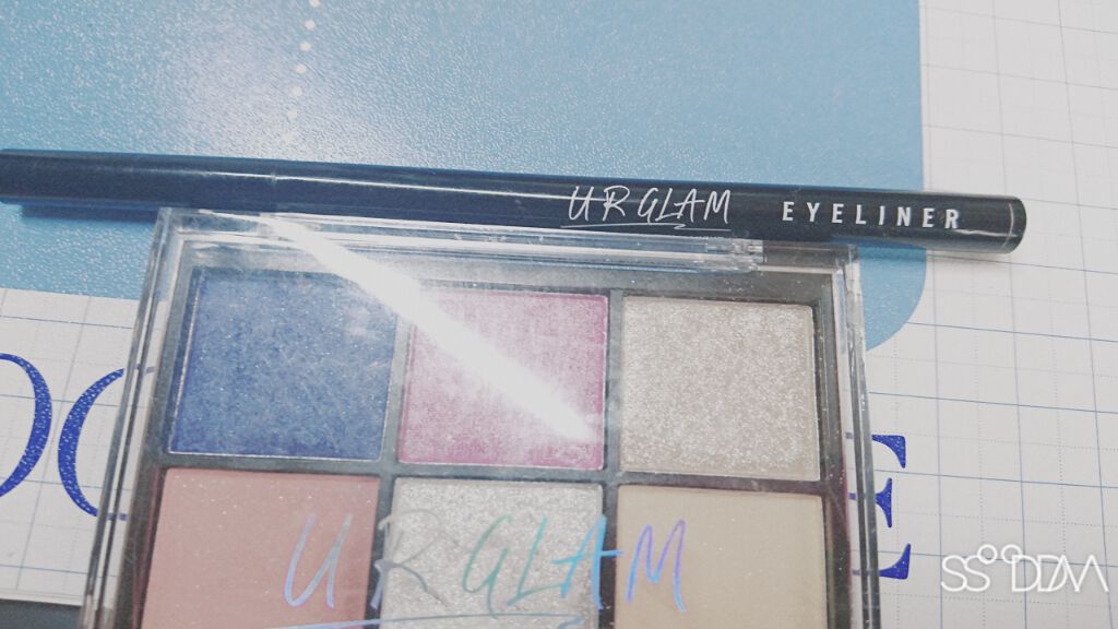 UR GLAM BLOOMING EYE COLOR PALETTE/U R GLAM/アイシャドウパレットを使ったクチコミ(2枚目)