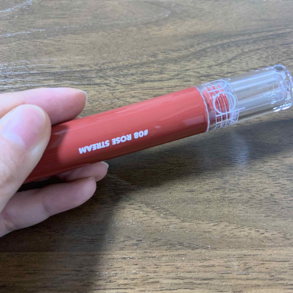 グラスティングウォーターティント/rom&nd/リップティントを使ったクチコミ(2枚目)